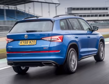 Škoda Kodiaq vRS [UK-spec] '2019–21