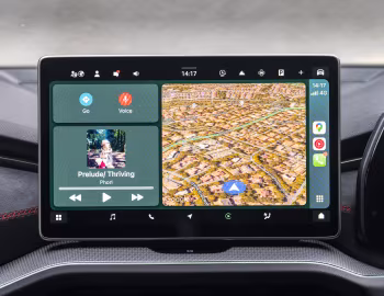 Interior Škoda Kodiaq vRS [UK-spec] '2025–pr.