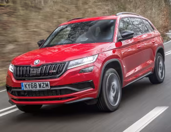 Škoda Kodiaq vRS [UK-spec] '2019–21