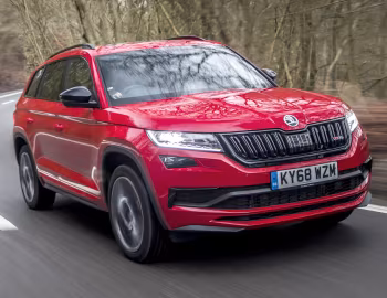 Škoda Kodiaq vRS [UK-spec] '2019–21