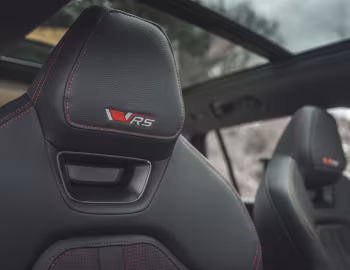 Interior Škoda Kodiaq vRS [UK-spec] '2025–pr.