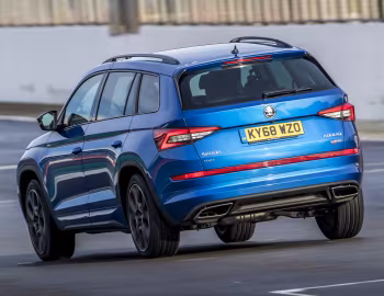 Škoda Kodiaq vRS [UK-spec] '2019–21