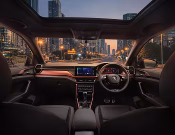 Painel frontal Škoda Kushaq Monte Carlo [India] '2026