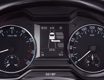 Комбінація приладів Škoda Octavia [China] (5E) '2016–17