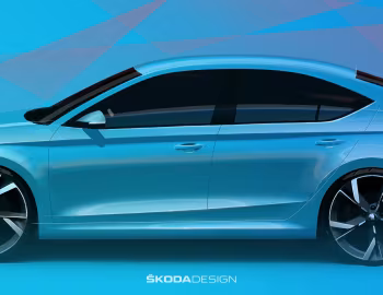 Esboço (sketch) Škoda Octavia '2020–24