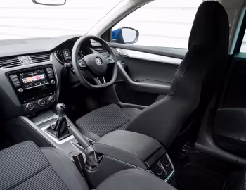 Інтер'єр Škoda Octavia [UK-spec] (5E) '2013–16