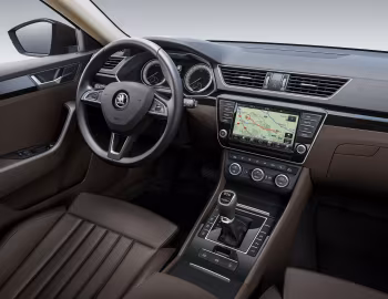 中控台 Škoda Octavia [Worldwide] (5E) '2013–16