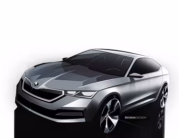 Esboço (sketch) Škoda Octavia '2020–24