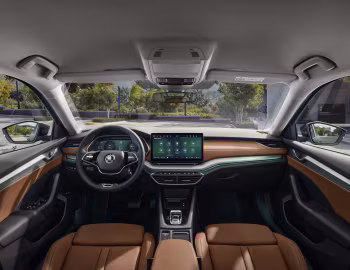 Painel frontal Škoda Octavia [Worldwide] '2024–pr.