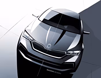 Esboço (sketch) Škoda Octavia '2020–24