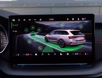 Interior Škoda Octavia Combi RS [Worldwide] '2024–pr.