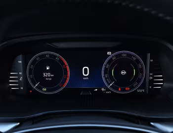 Painel Škoda Octavia e-Tec Combi [Worldwide] '2020–24