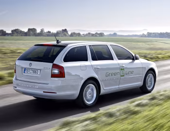 Škoda Octavia Green E Line Pre-production Test Car (1Z) '2012