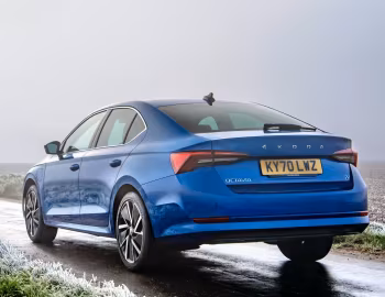 Škoda Octavia iV [UK-spec] '2020–pr.