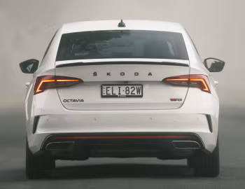 Škoda Octavia RS [Australia] '2021–н.ч.