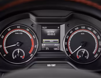 Комбінація приладів Škoda Octavia RS 245 Combi [Worldwide] (5E) '2017–20
