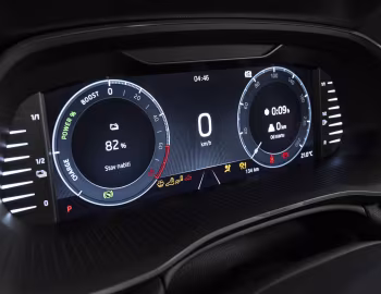 Комбінація приладів Škoda Octavia RS iV [Worldwide] '2020–24