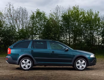Škoda Octavia Scout [UK-spec] (1Z) '2007–08