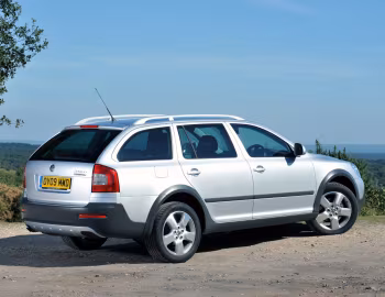 Škoda Octavia Scout [UK-spec] (1Z) '2009–13