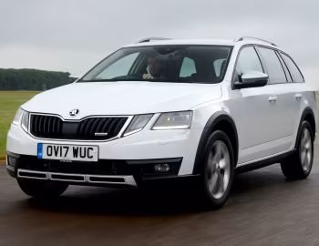 Škoda Octavia Scout [UK-spec] (5E) '2017–20