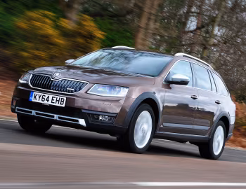 Škoda Octavia Scout [UK-spec] (5E) '2014–17