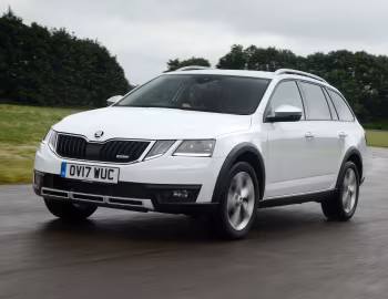 Škoda Octavia Scout [UK-spec] (5E) '2017–20