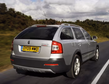 Škoda Octavia Scout [UK-spec] (1Z) '2009–13