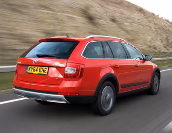 Škoda Octavia Scout [UK-spec] (5E) '2014–17