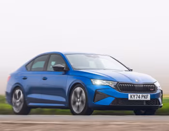 Škoda Octavia vRS [UK-spec] '2024–pr.