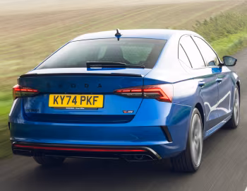 Škoda Octavia vRS [UK-spec] '2024–pr.