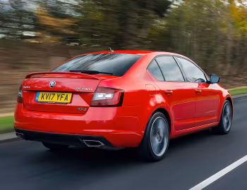 Škoda Octavia vRS [UK-spec] (5E) '2017–20