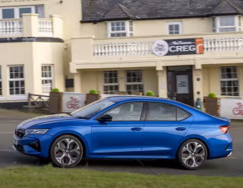 Škoda Octavia vRS [UK-spec] '2024–pr.