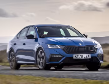 Škoda Octavia vRS [UK-spec] '2020–pr.