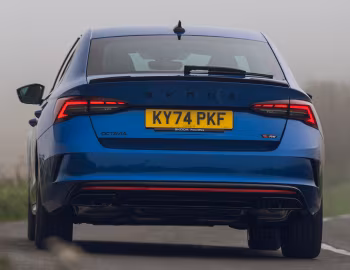Škoda Octavia vRS [UK-spec] '2024–pr.