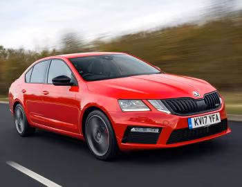 Škoda Octavia vRS [UK-spec] (5E) '2017–20