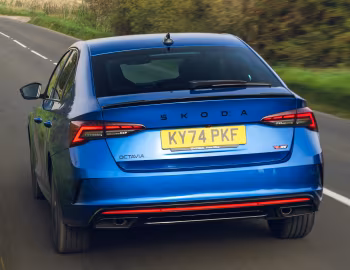 Škoda Octavia vRS [UK-spec] '2024–pr.