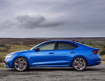 Škoda Octavia vRS [UK-spec] '2020–pr.