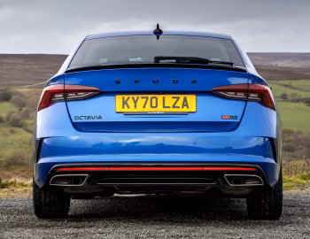 Škoda Octavia vRS [UK-spec] '2020–pr.