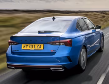Škoda Octavia vRS [UK-spec] '2020–pr.