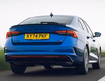 Škoda Octavia vRS [UK-spec] '2024–pr.