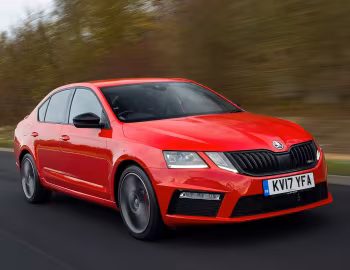 Škoda Octavia vRS [UK-spec] (5E) '2017–20