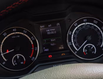 Комбінація приладів Škoda Octavia vRS 230 [UK-spec] (5E) '2015–17