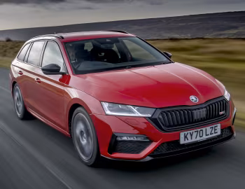 Škoda Octavia vRS Estate [UK-spec] '2020–24