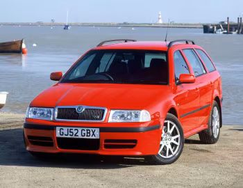 Škoda Octavia vRS Estate [UK-spec] (1U) '2003–04