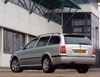 Škoda Octavia vRS Estate [UK-spec] (1U) '2003–04