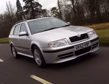 Škoda Octavia vRS Estate [UK-spec] (1U) '2003–04