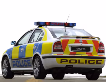 Škoda Octavia vRS Police [UK-spec] (1U) '2001–04