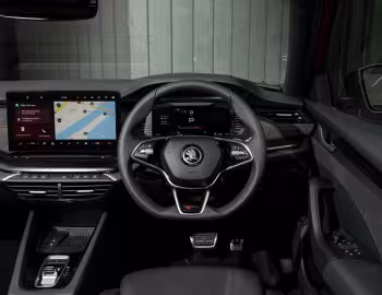 Painel frontal Škoda Octavia Wagon RS [Australia] '2025–pr.
