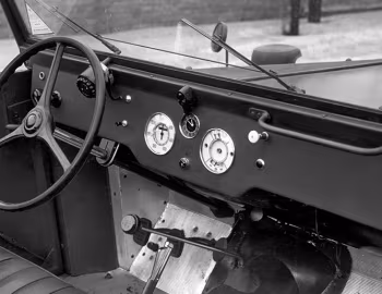 Painel frontal Škoda Popular 1101 Cabriolet (Type 938) '1940–44