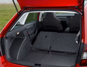 Багажник Škoda Rapid Spaceback [UK-spec] '2013–17
